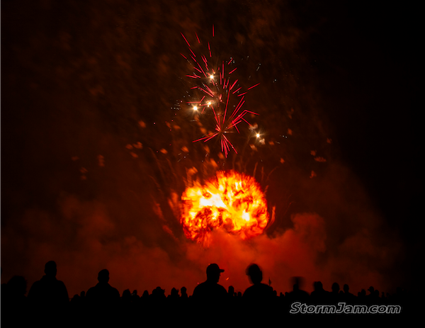 Ignite the Sky - Firework Fine Art Print Poster